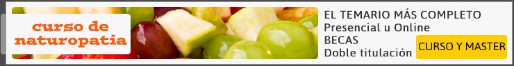 curso de naturopatía online o distancia Medicina Natural, áreas de conocimiento científico